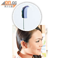 耳背式助聽器<br>特點：雖然體積較大，但其擴音功能較佳。