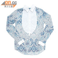 08Sircus藍×白色腰果花恤衫 $7,090（c）