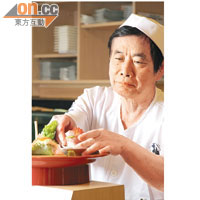 日本有「壽司之神」小野二郎，香港則有日本料理界殿堂人馬西村弘美。