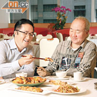劉健威和劉晉父子鍾情粵菜，認為可選用不同方法烹調，如中西合璧方式，保留原汁原味。