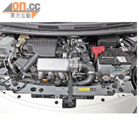 結合Pure Drive環保科技的1.2L Supercharger引擎，力量足而且慳油。