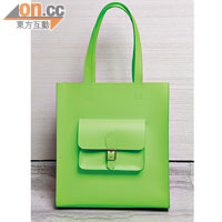 J by Jas M.B螢光綠toto bag $1,400