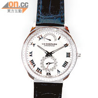 L.U.C系列Quattro鑽石腕錶　$330,000