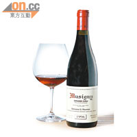 Georges Roumier Musigny 1996 $28,590 （a）<br>被定為Grand Cru的，只佔全區的2%面積，產量極少，這個Georges Roumier每年只有300瓶，加上陳年久，身價高也是必然。