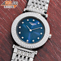 La Grande Classique de Longines 100藍色錶面配錶鏈款式  未定價
