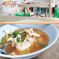 後巷的一碗美味湯粉，是每次去泰國的主要目的。