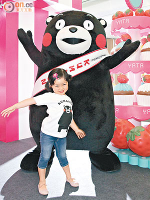 即日至7月1日，Kumamon於指時間將以店長身份現身Pop-up Store，跟大小粉絲見面兼拍照，說不定有機會一嘗熊抱的滋味呢！