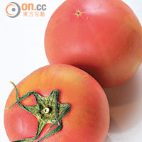 日本靜岡 高糖度番茄<br>靜岡有機番茄，皮厚瓤少，有質感有口感，味道超甜香。