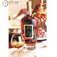 Joy Armagnac XO Premium拔蘭地 MOP1,800<br>Armagnac拔蘭地雖不及Cognac般優雅，入口卻活潑鮮明，帶木桶香氣，XO經25年陳年後醇厚而具餘韻。