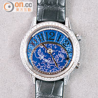 Rendez-Vous Celestial白金鑽石腕錶 $485,000