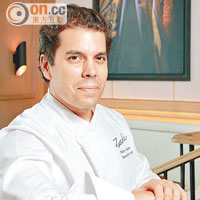 Pedro Samper曾於多間米芝蓮餐廳工作，菜式混合了不少自家創意。