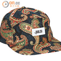 深藍色腰果花5-Panel $398