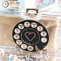 透明Telephone Clutch<br>$14,700