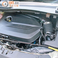 這台1.6公升EcoBoost Turbo引擎，有低耗油的好處