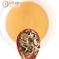 補氣<br>Longevity Tea $288/50g（b）<br>屬白茶的一種，茶湯呈水晶般淺色，清澈中帶餘韻，因含較高的茶多酚和多種氨基酸，所以有補氣的作用。