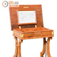 1910年代法國桃花心木Side Table $24,000