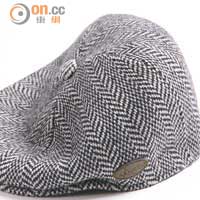 Kangol灰色Herringbone絨帽 $429（f）