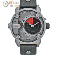 Diesel RDR系列精鋼指針式及跳字時間顯示計時手錶 $3,300