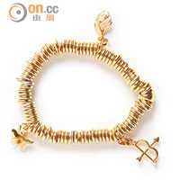 Links of London金色Sweetie Bracelet $18,500（a）