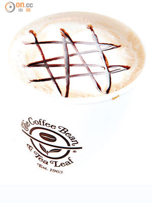White Chocolate Latte $34<br>鮮奶咖啡加白朱古力粉沖泡，香甜滑溜，女孩子應該最喜歡。