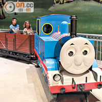 Thomas & Friends主題區最愛歡迎的，當然是Thomas小火車Knapford Station Thomas Train Ride。