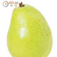 綠安琪梨 $9.8/2個（g）<br>最為人熟悉的西洋梨品種，味道較淡，肉質較腍。