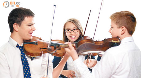 奧地利首都維也納是音樂之都，當地有不少音樂學校，圖為AMADEUS International School of Music VIENNA的學生在練習。