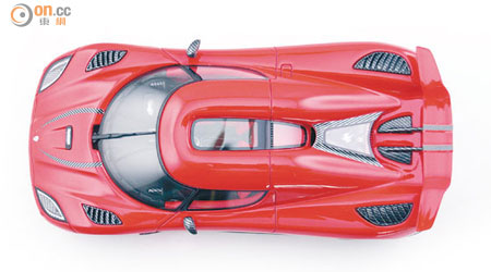 Agera R Red 1:43模型車 US$137（HK$1,062）