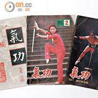 實用書局以氣功、武術及醫學書籍最多，1981年至1987年出版的氣功雜誌，售價HK$170。