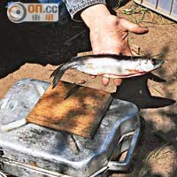 湖中的雅羅魚雖然賣相很一般，但肉質卻比想像中結實。