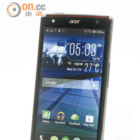 Acer Liquid E3<br>售價：$2,198（b）