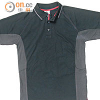 R-Line Polo恤<br>左邊手袖有R-Line刺繡的黑色Polo恤，設計簡約不花巧，予人一種沉實可靠的感覺，最啱送給穩重型父親。<br>特價：$358（原價：$512）