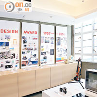 店內可找到Good Design Award多年來的得獎作品。