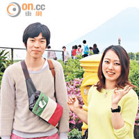 不少日本旅客專登到此打卡並拍照留念。