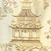 同場推介：布藝窗簾<br>利用刺繡技巧刺出傳統日式樓房圖案，風格典雅。SHANGAI $3,290 