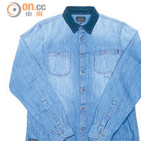 藍色Durango Denim Shirt $798