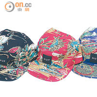 黑、紅、藍色Souvenir Volley Cap $378/各