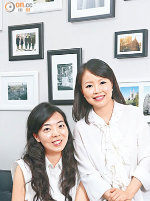Jennifer Ma（左）及Jennifer Yu（右）是ARCH Education的創辦人，兩人在投資銀行工作期間相識，及後一同開設升學教育機構。