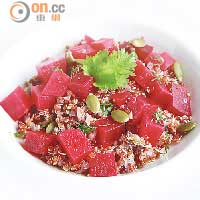 Organic Quinoa, Beetroot and Pumpkin Seed Salad $78