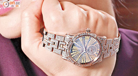 Excalibur 36玫瑰金鑽石腕錶 $1,330,000