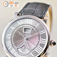 Rotonde de Cartier Power Reserve Aperture Calendar Watch $63,500