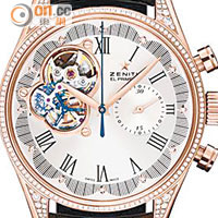 El Primero Chronomaster 女裝鑽石腕錶 $178,600