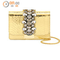 Gedebe 金色clutch $9,490