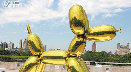 是次回顧展將搜集Jeff Koons過去35年來的代表作。