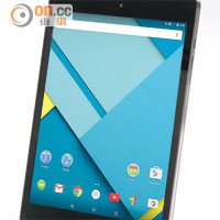 Nexus 9 Lollipop<br>售價：$3,088（16GB Wi-Fi版）、$3,688（32GB Wi-Fi版）、$4,288（32GB LTE版）（b）