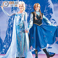 Elsa女王與Anna公主齊齊駕臨迪士尼樂園，定必令小粉絲歡欣尖叫！