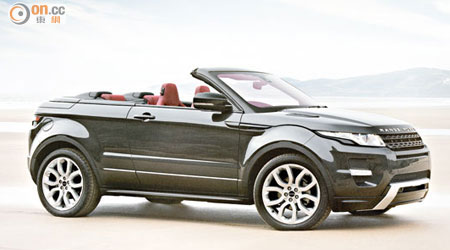 2012年亮相日內瓦車展的Range Rover Evoque Convertible Concept，明年將量產推出。