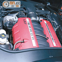 代號LS7的7.0L V8自然吸氣引擎，可爆發出720hp強悍馬力。