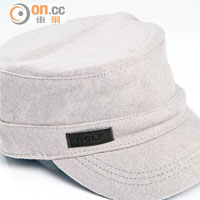 Golf時尚絨帽<br>米色厚絨布製，皮革徽章印有GOLF車系字樣點綴。款式時尚，型人必Like。<br>特價：$163（原價：$219）