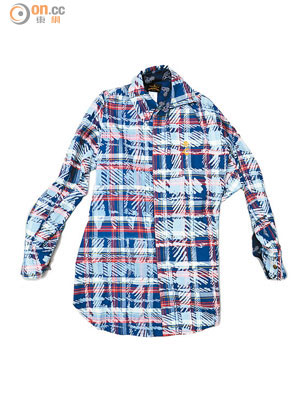 Vivienne Westwood Anglomania彩色格仔Shirt Dress $6,990（F）